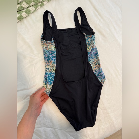 Quiksilver Open Back One Piece Swim Suit - Picture 5 of 5